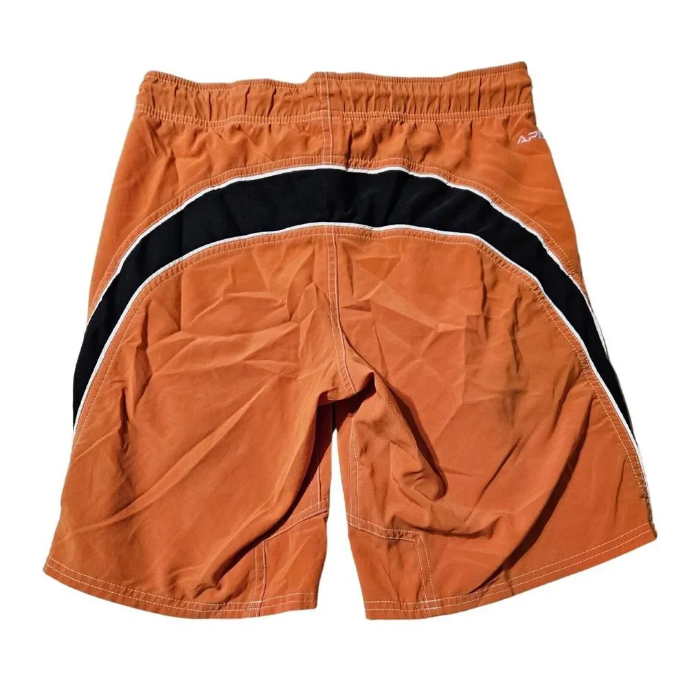 The North Face Apex‎ Swim Shorts Orange Trunks Board Surf Men's Size S